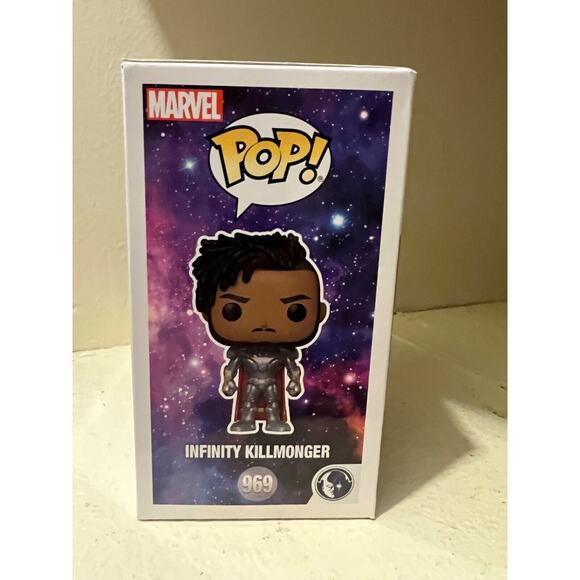 Infinity Killmonger Funko Pop Marvel #969 Black Panther What If B. Jordan MCU TV - Picture 3 of 6